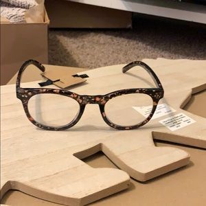 Blue light reading glasses